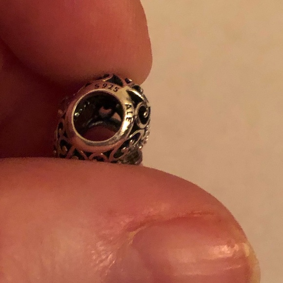 Pandora March Birthstone Heart Charm - Picture 4 of 6